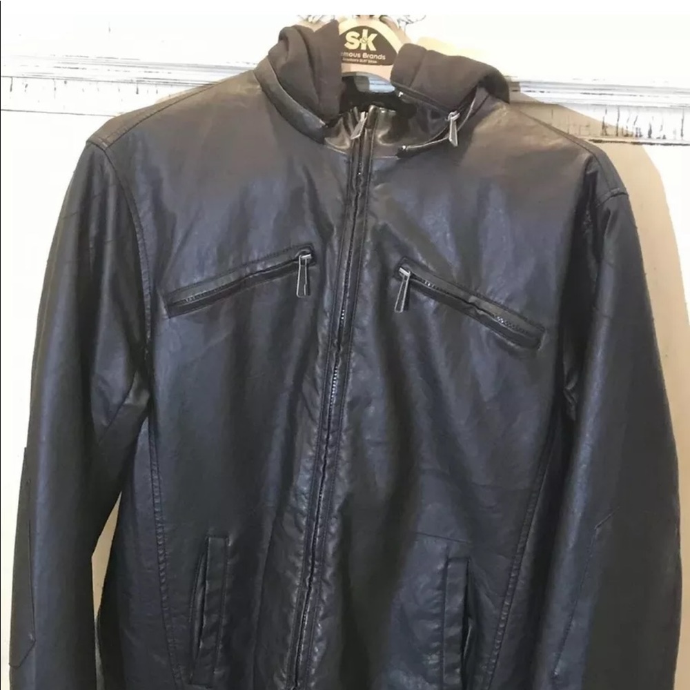 Whispering Smith Faux leather jacket
